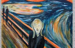 Ansiedad - Imagen del cuadro "El Grito"