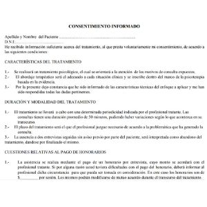 modelo de consentimiento informado 2