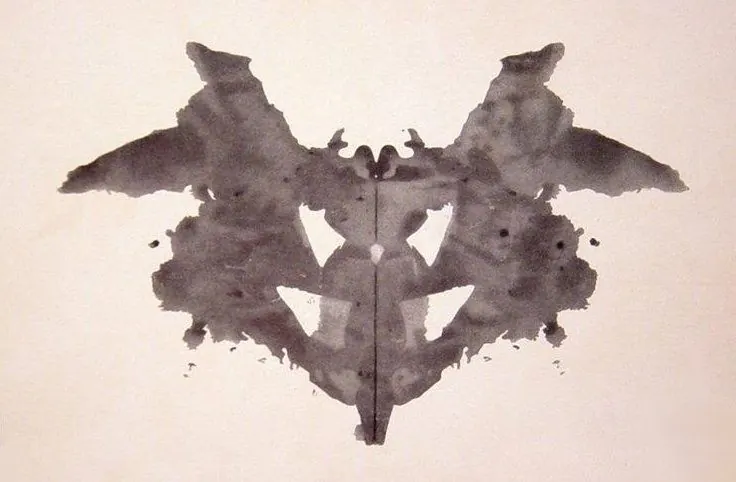 TEST DE RORSCHACH- LÁMINA 1