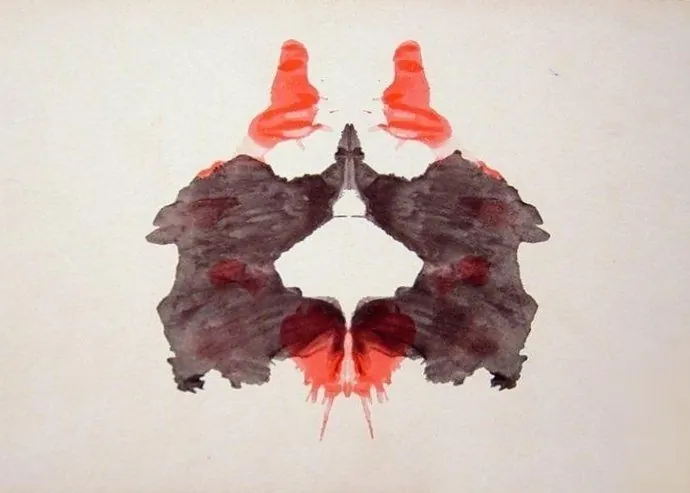 TEST DE RORSCHACH TEST DE RORSCHACH - LÁMINA II