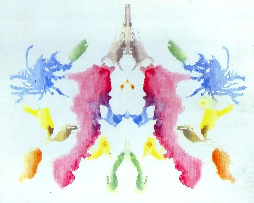TEST DE RORSCHACH - LÁMINA X