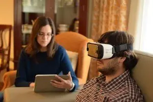 Terapia de exposición - Sesión de realidad virtual
