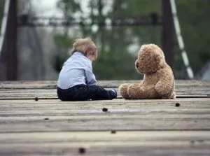 Psicólogo infantil - Niño triste