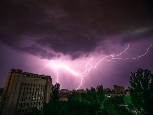 tormenta que da miedo