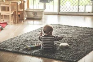 Música - Bebé con instrumentos
