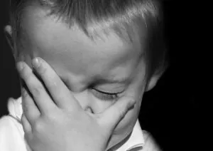 Psicólogo infantil - Niño triste