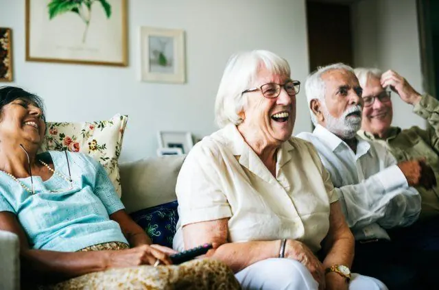La risa en adultos mayores