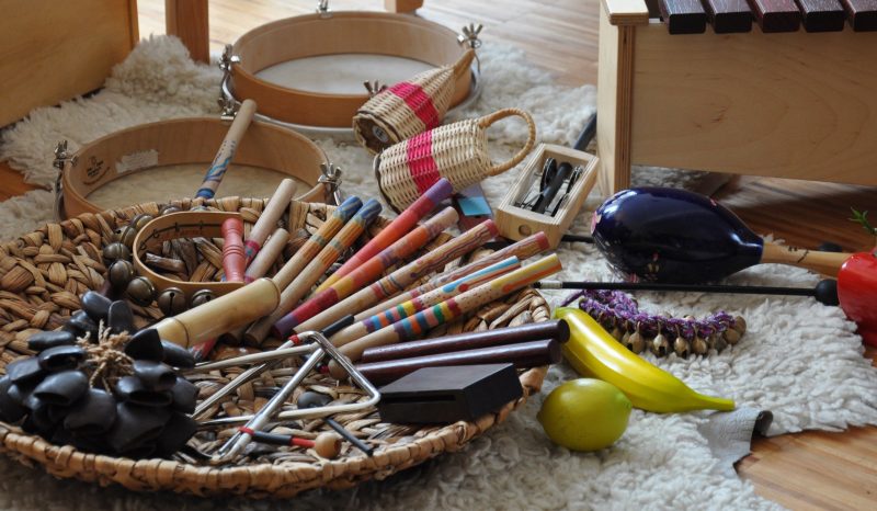 Musicoterapia - Instrumentos varios