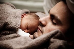 foto de padre con su hijo