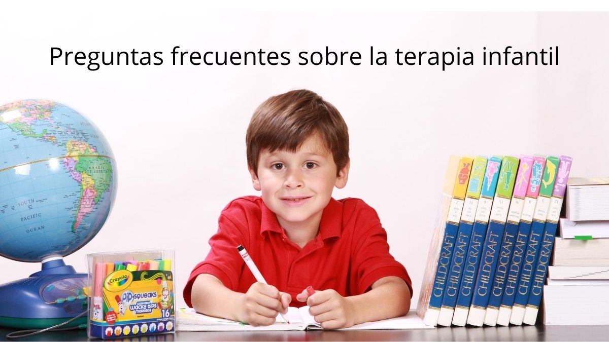niño en una terapia infantil